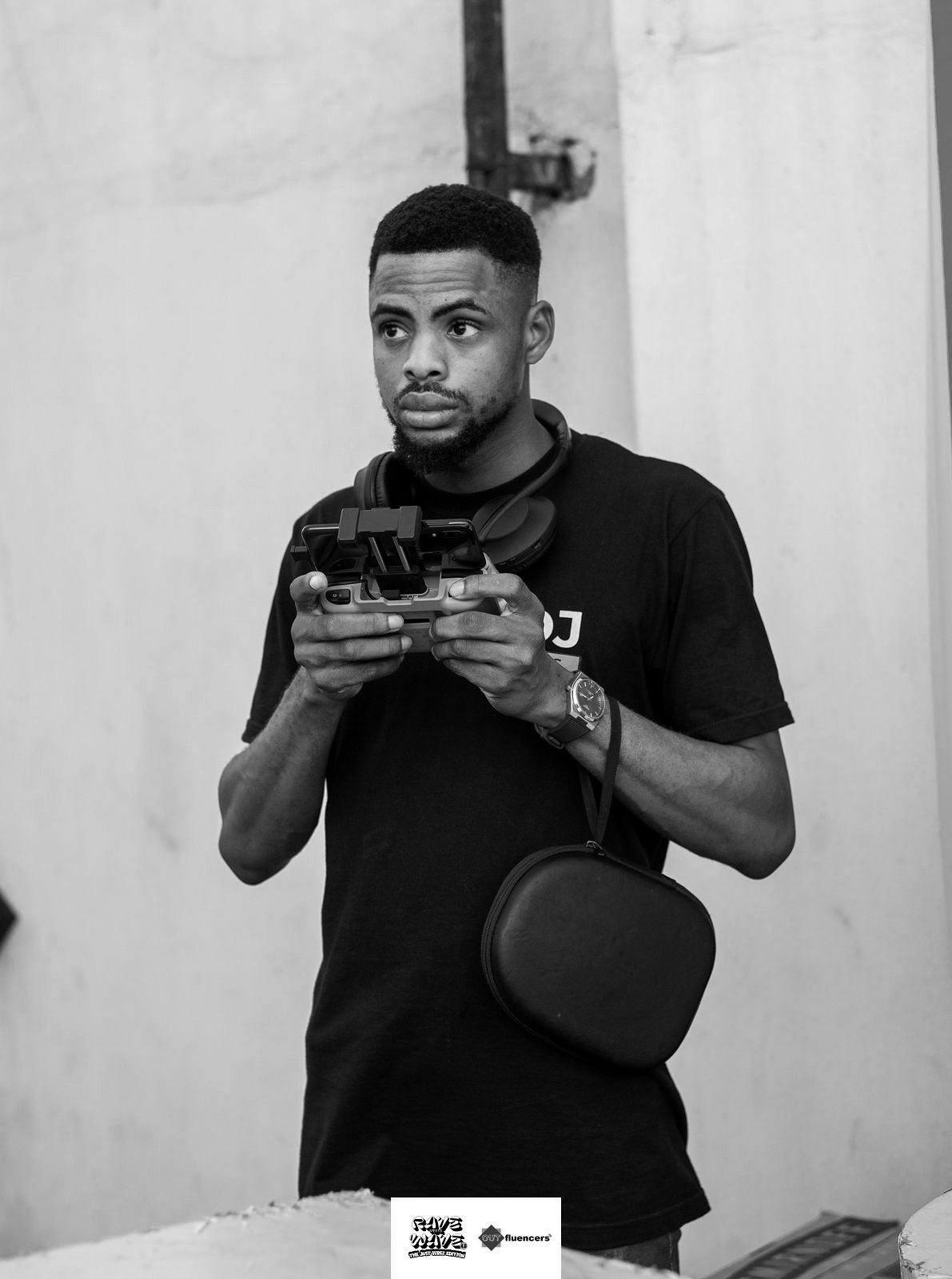 Bolaji Kolade directing a shoot — KOJ Studios Lagos Nigeria